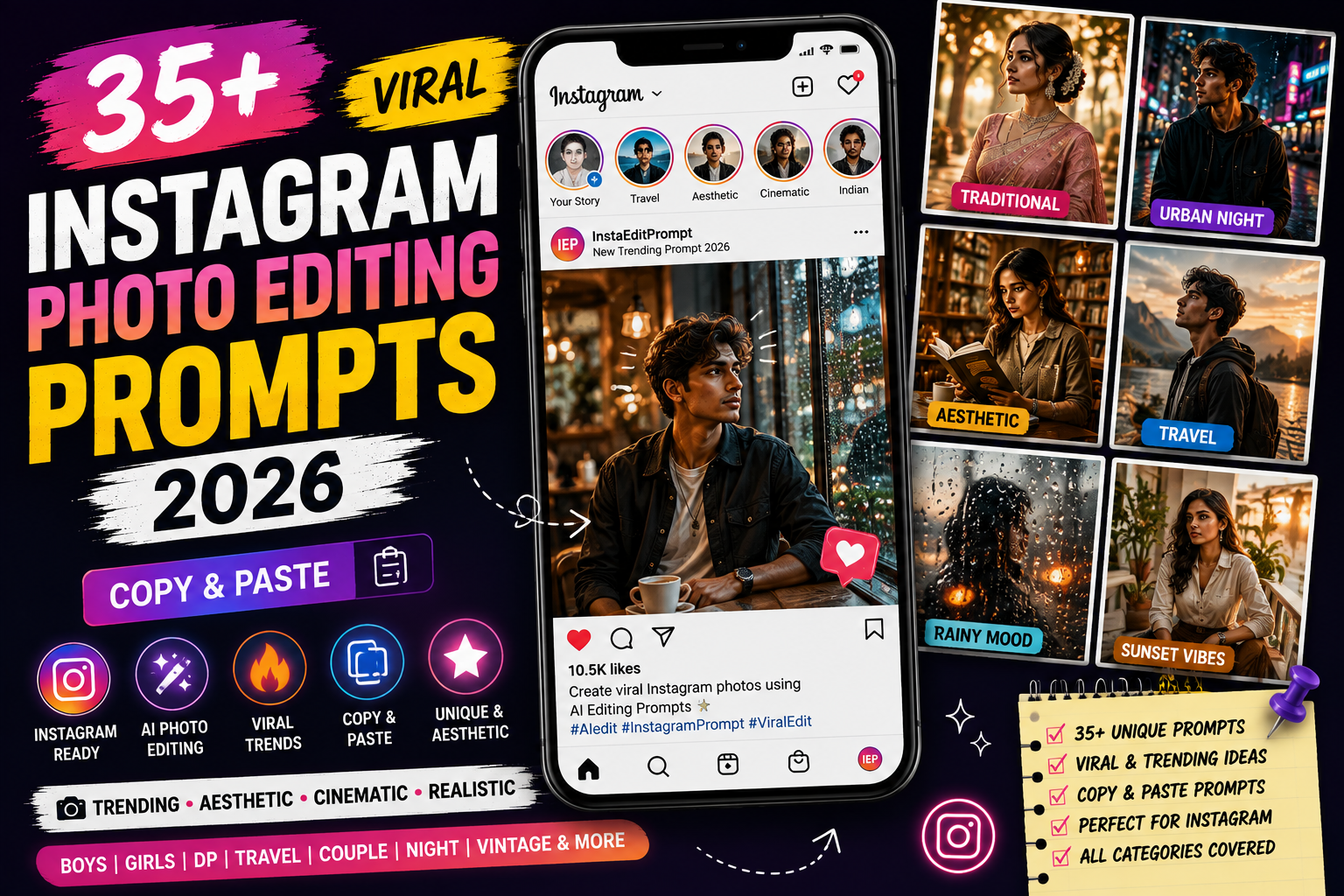 Instagram Photo Editing Prompts
