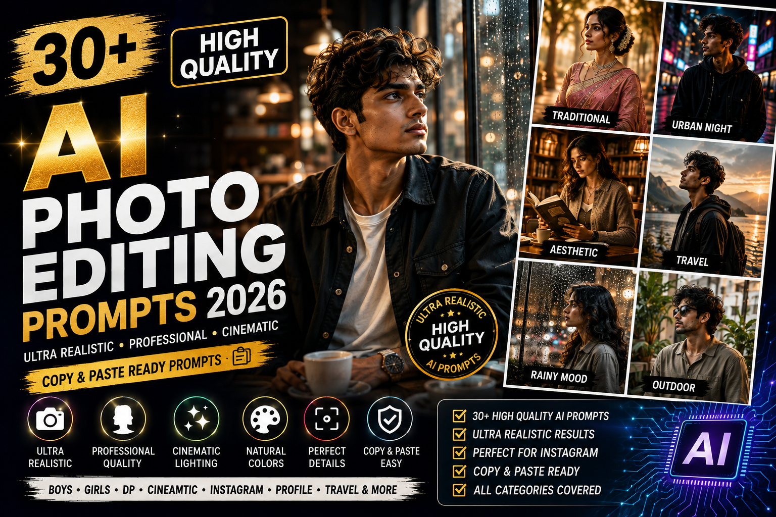 High Quality AI Photo Editing Prompts