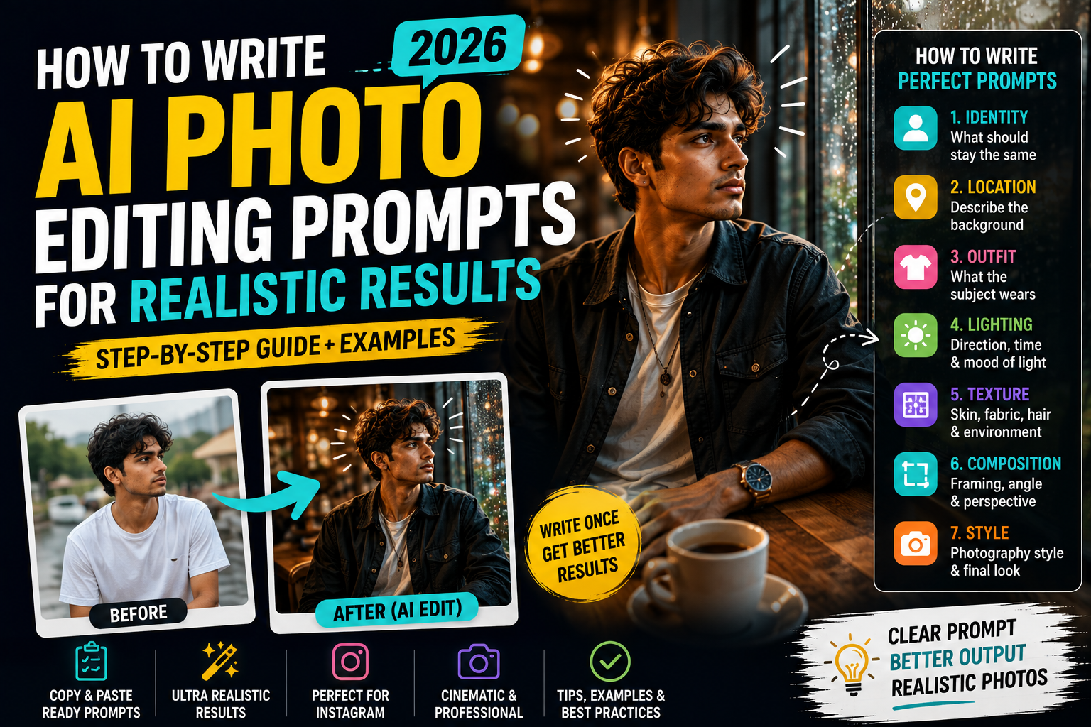 How to Write AI Photo Editing Prompts