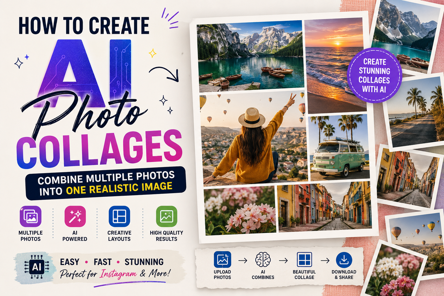How to Create AI Photo Collages