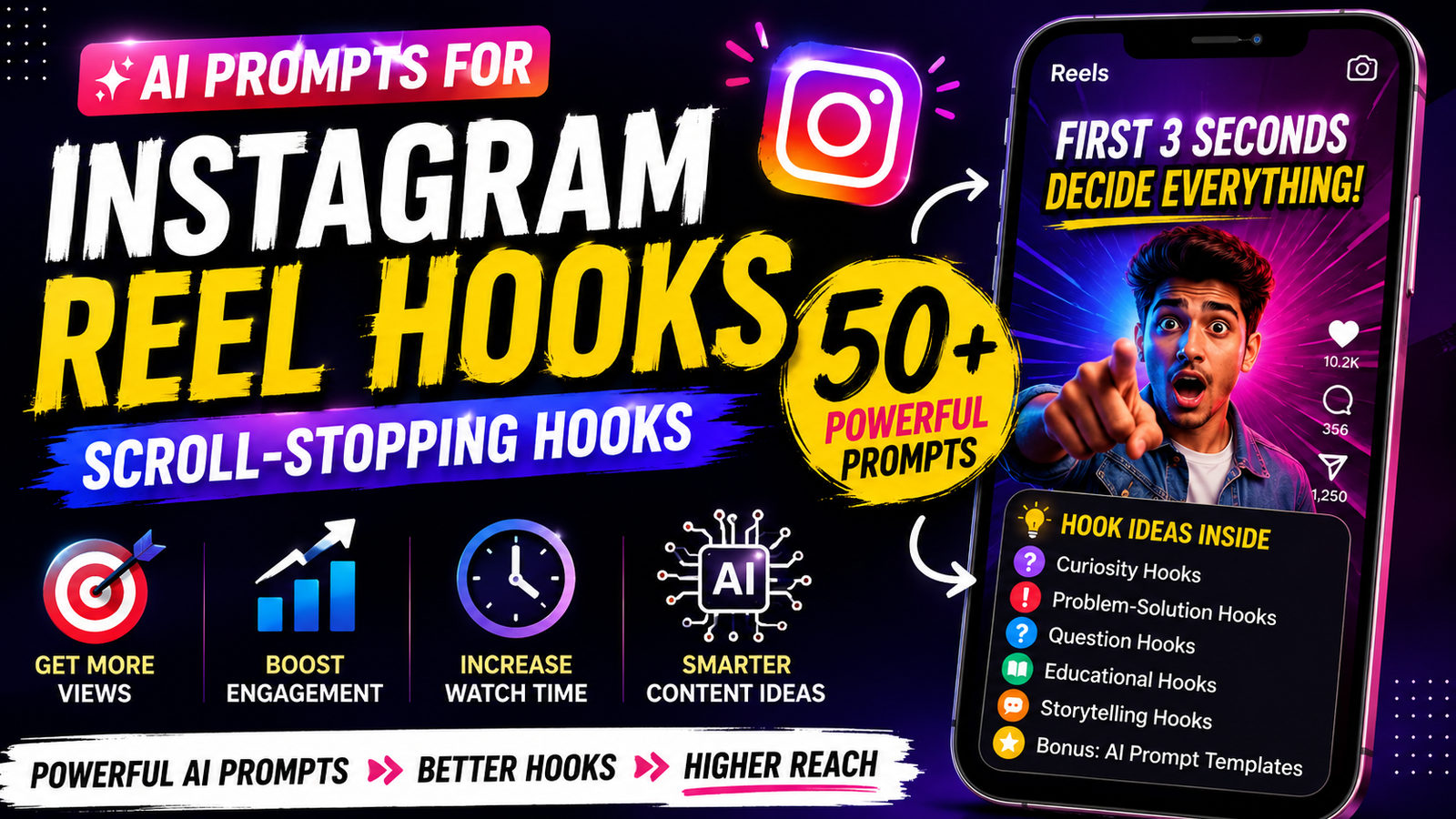 AI Prompts for Instagram Reel Hooks