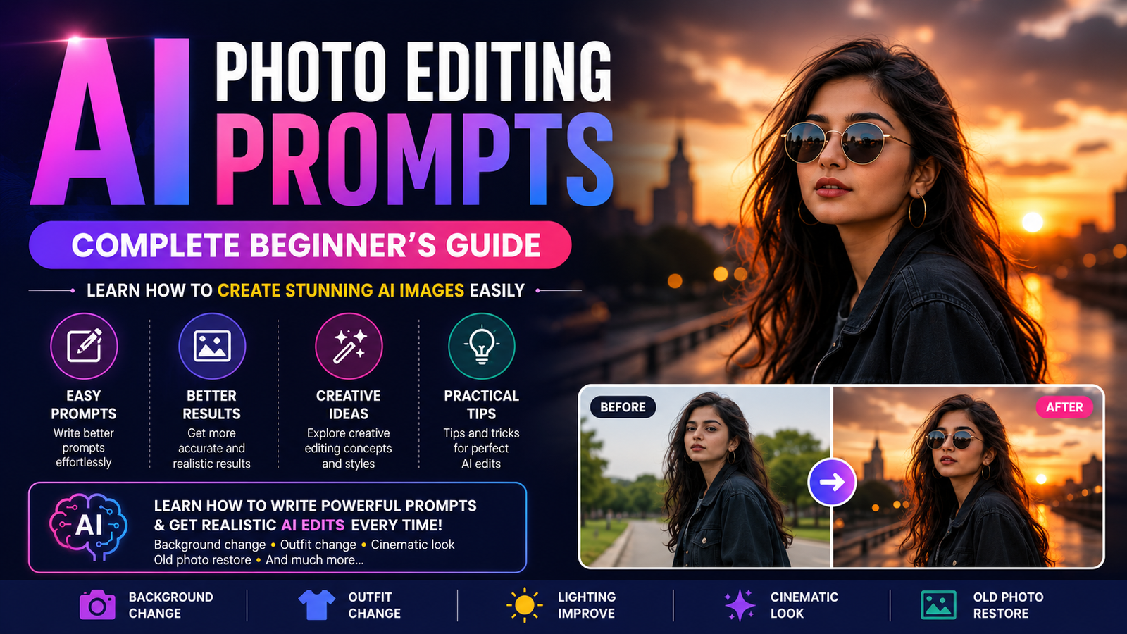 AI photo editing prompts